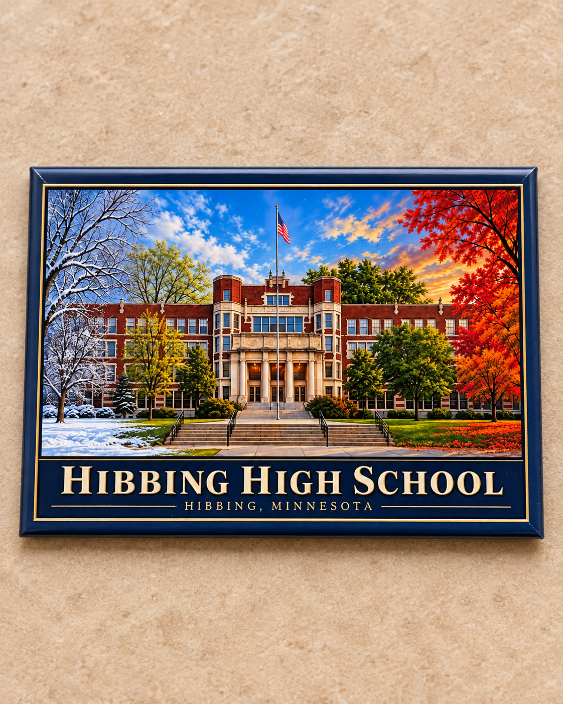 Hibbing High School All Seasons Magnet