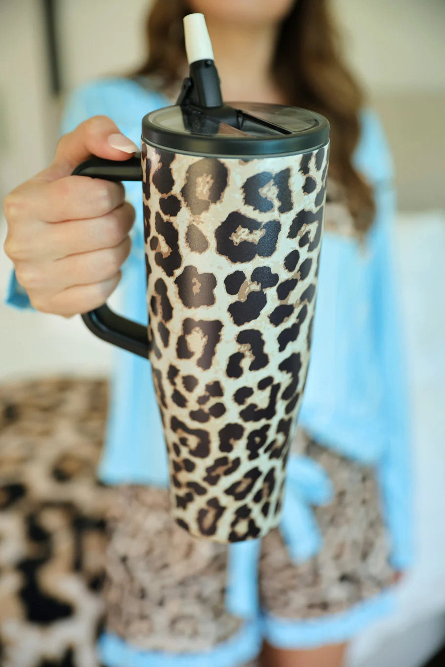Safari Chic Leopard Tumbler