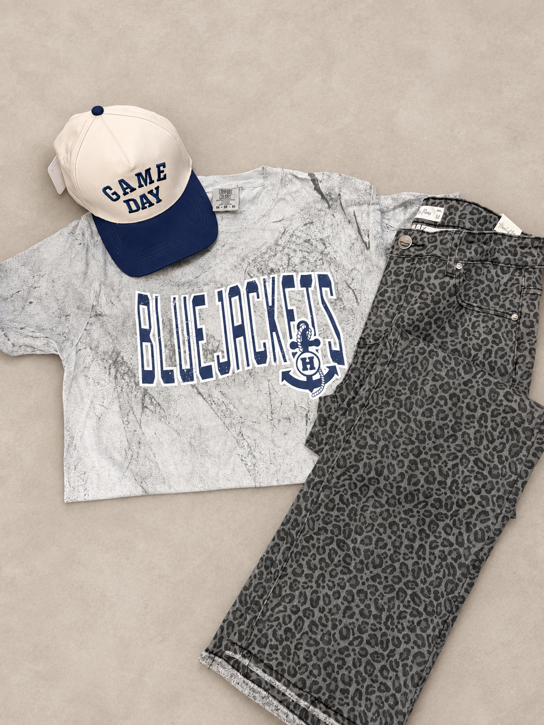 Vintage Mineral Washed Bluejacket Spirit Tee