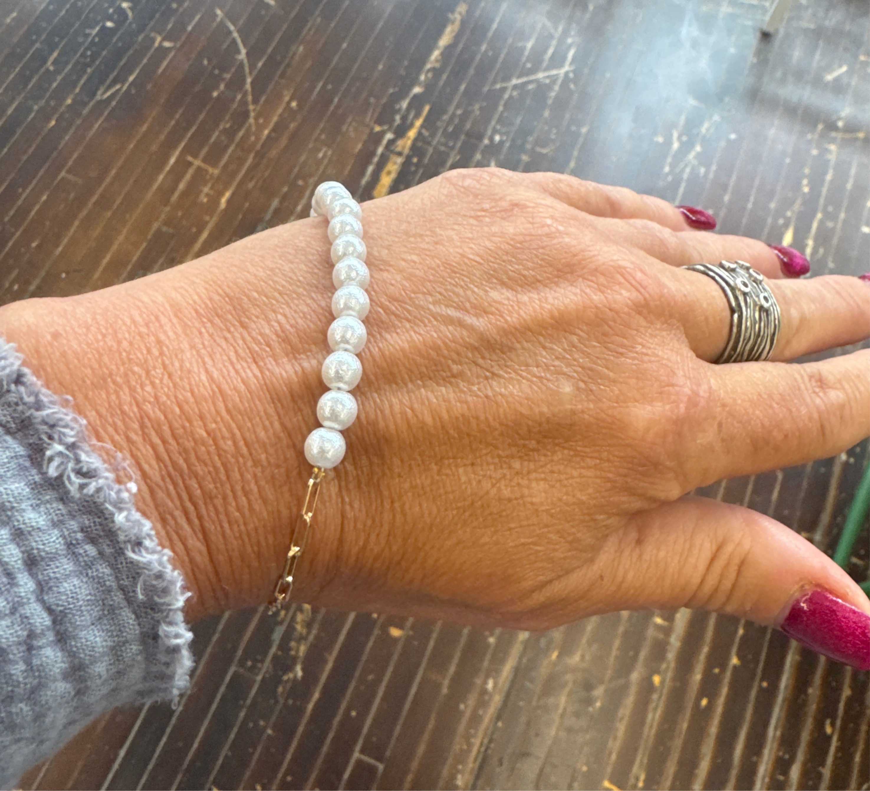 Allora Pearl Bracelet