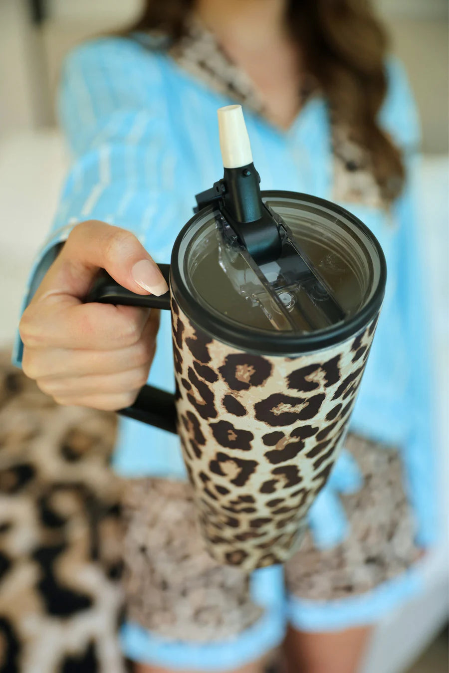 Safari Chic Leopard Tumbler