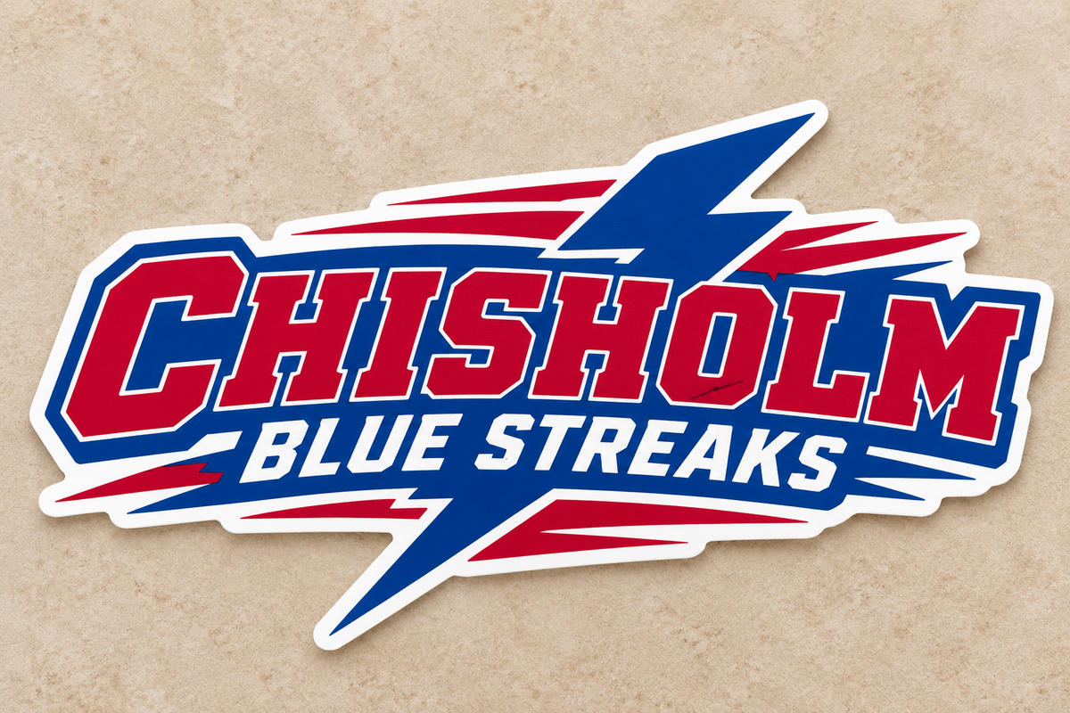 Chisholm Bluestreaks Magnet