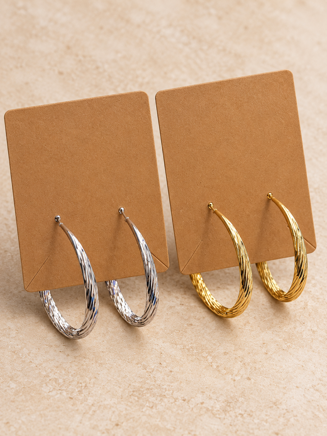Twist & Shine Hoops