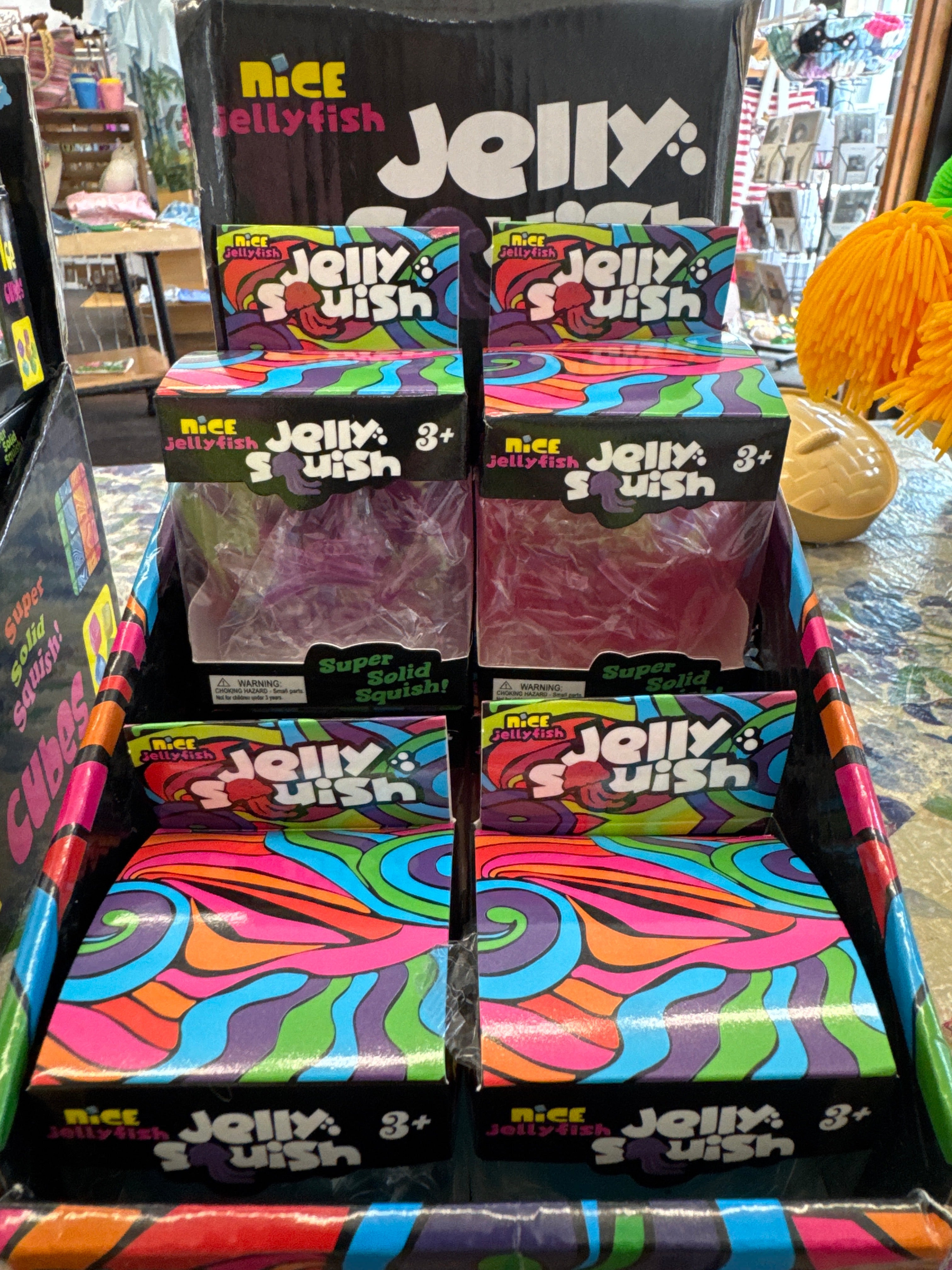 Glitter Jellyfish Squish