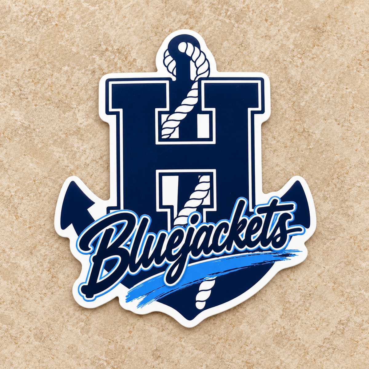 Hibbing Bluejackets Magnet