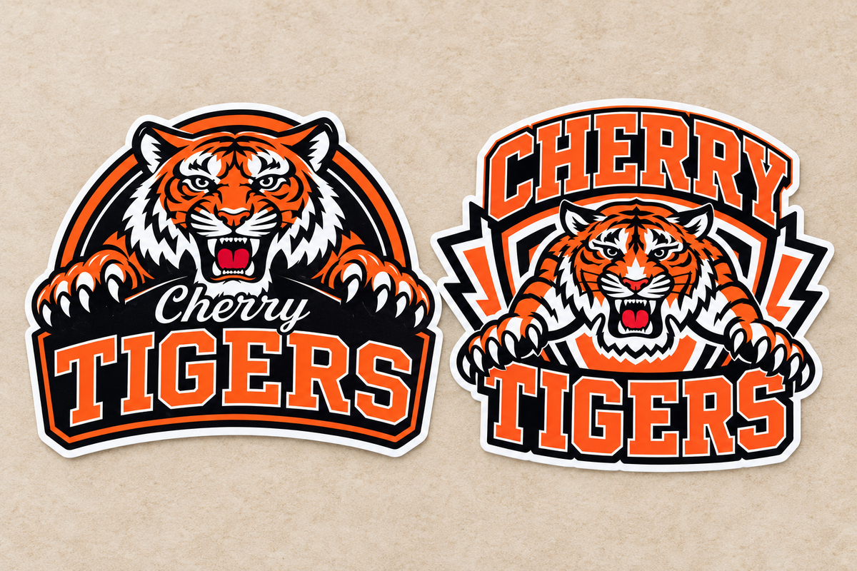 Cherry Tigers Magnet