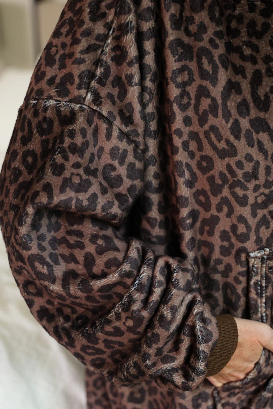 Cozy Leopard Blanket Hoodie
