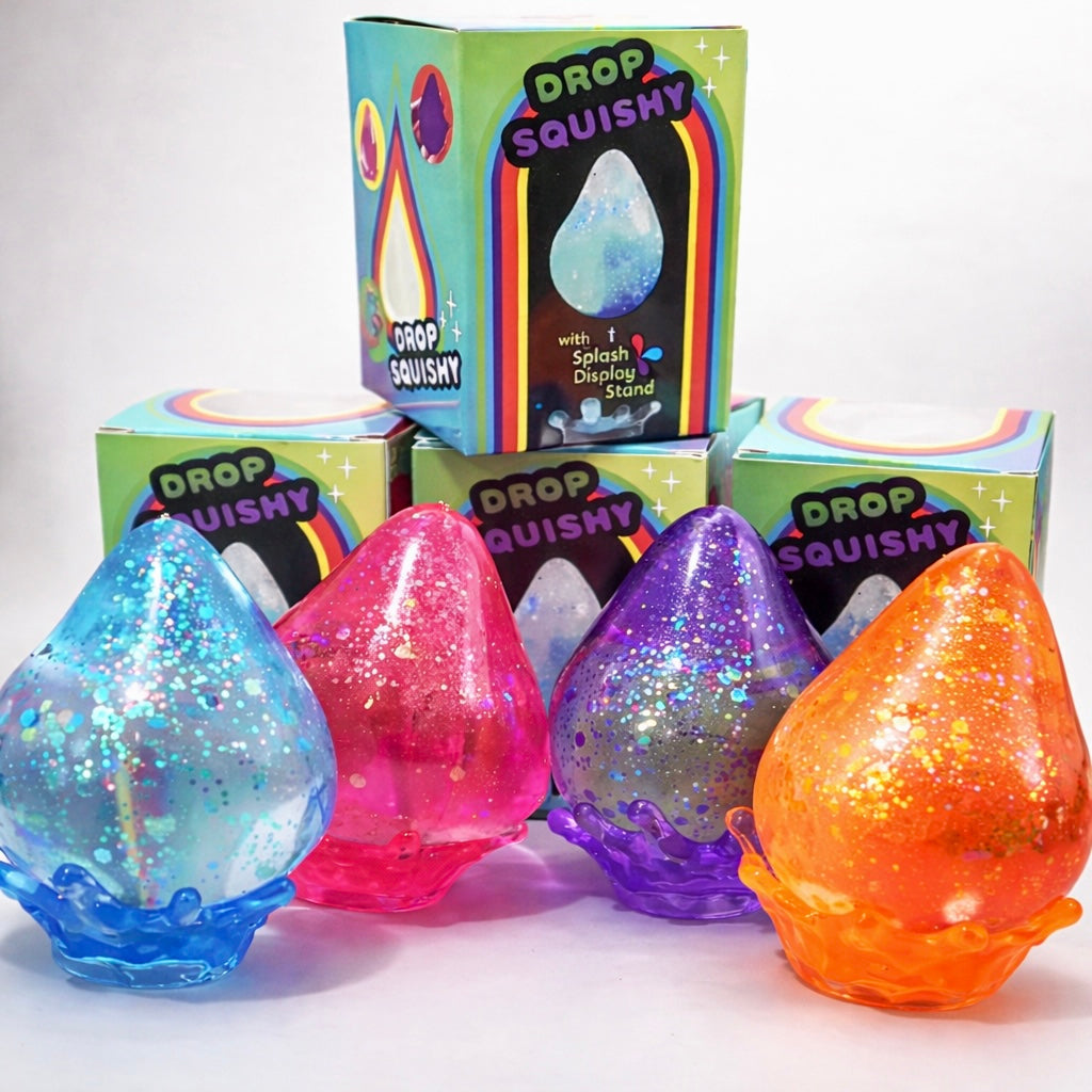 Drop Squish w/ Splash Display Stand