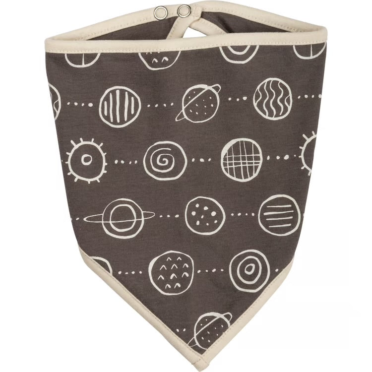 Happy & Bright set of 2 Bibs