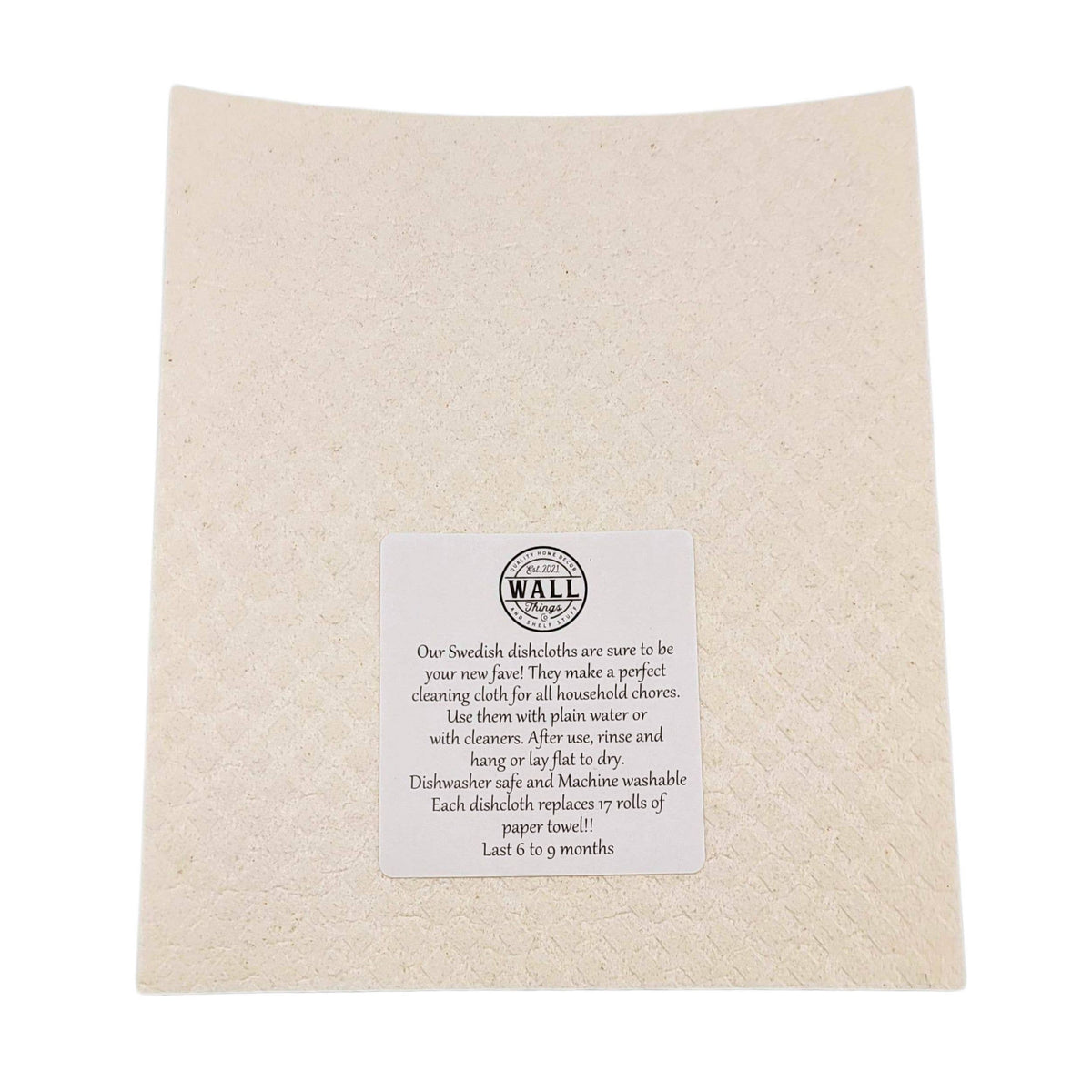 Winter Wonderland Swedish Dishcloth - Christmas Decor