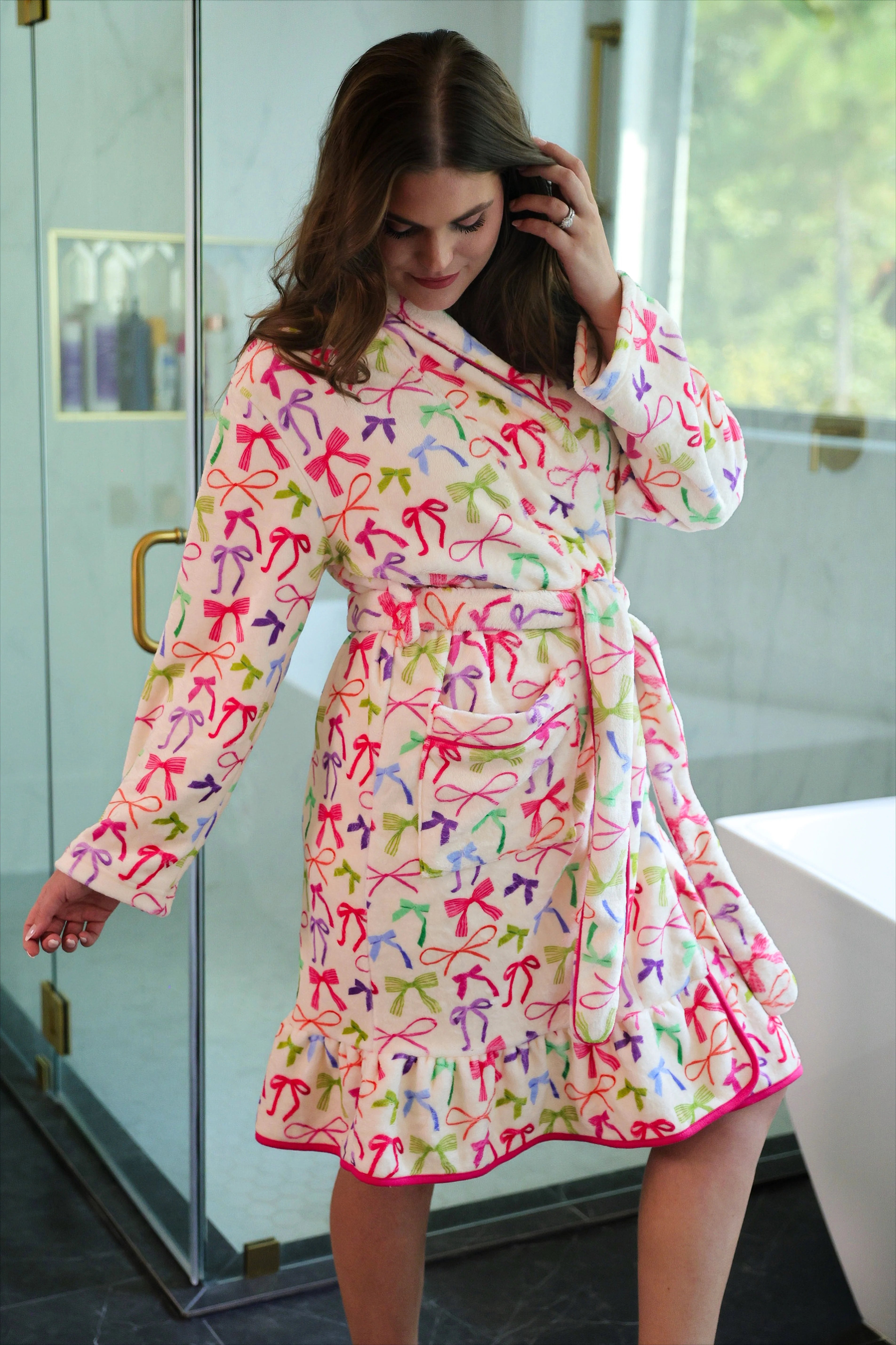 Legacy Lounge Robe- Daylight Bow