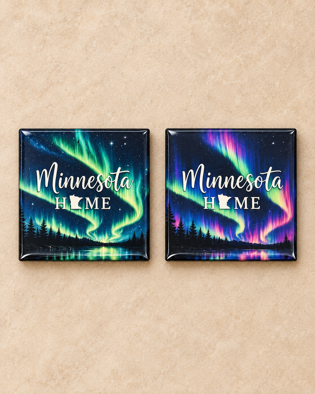 Minnesota Home Northern Light Magnets