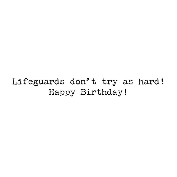 At Your Age Swimming Can Be Dangerous Greeting Card