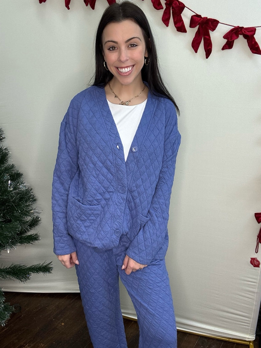 Quilted Jacket & Pant Set