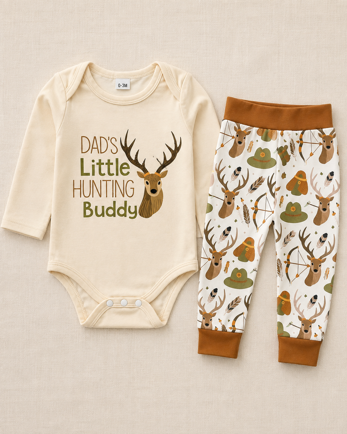 Dads Little Hunting Buddy Outfit