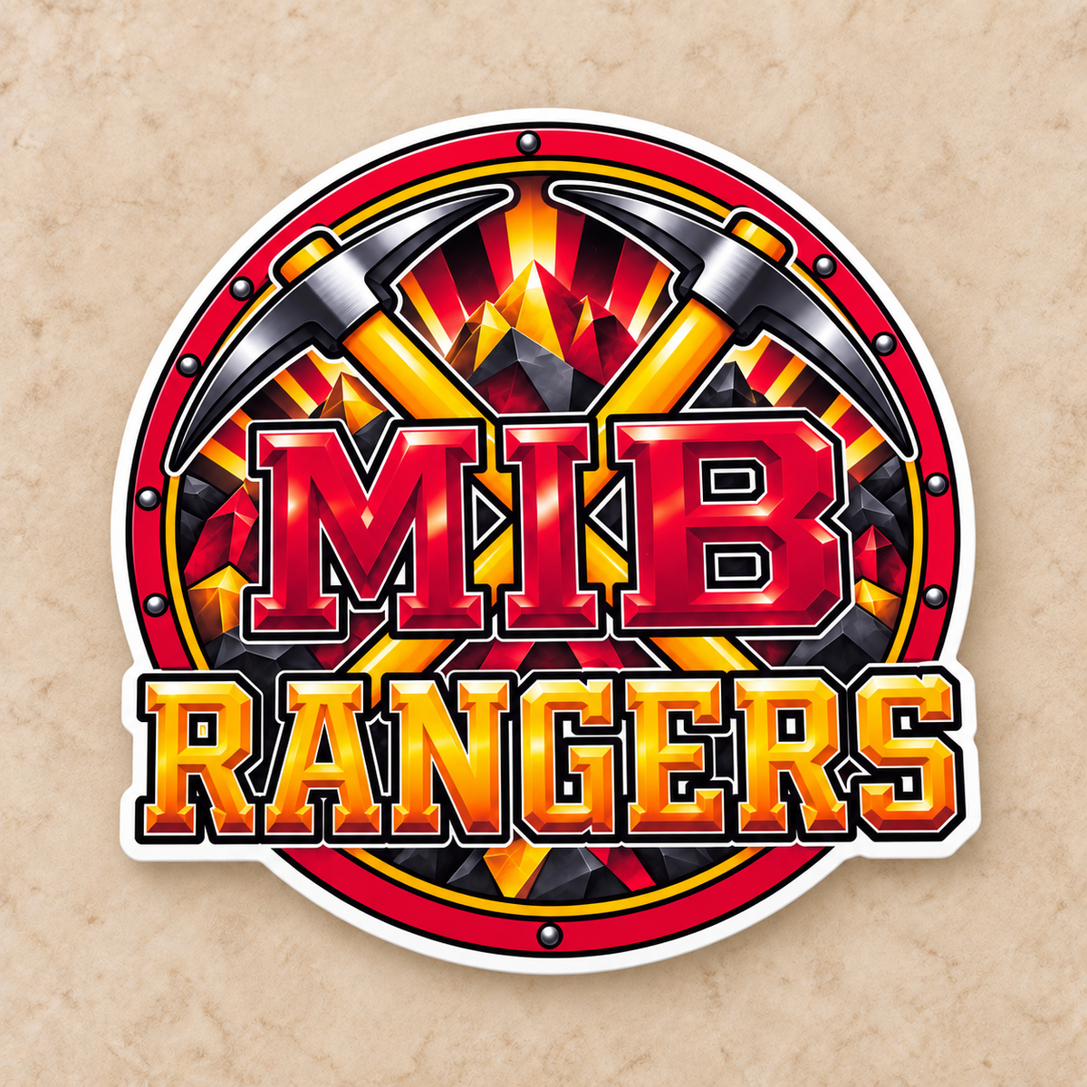 MIB Rangers Magnet