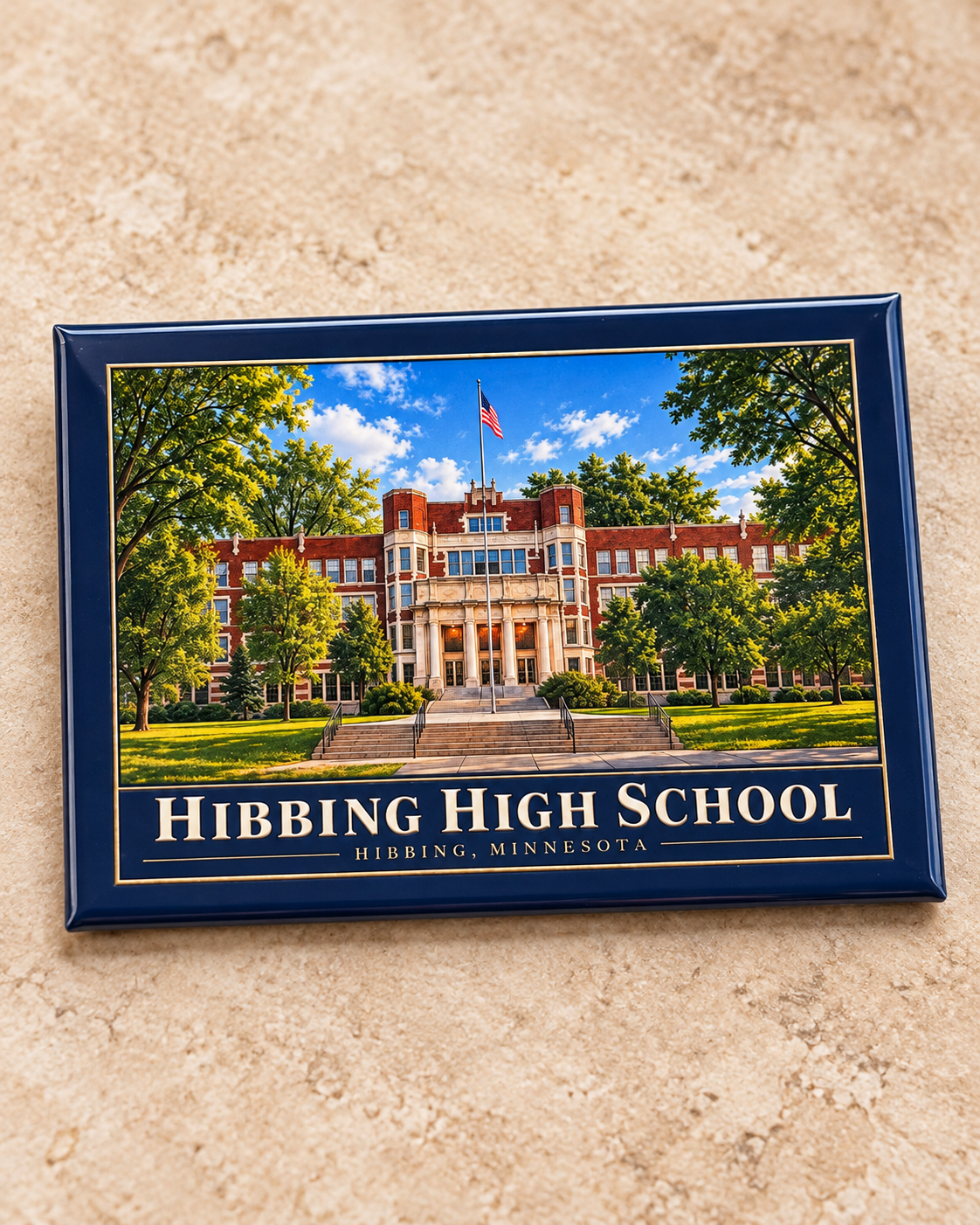 Hibbing High School Greenery Magnet