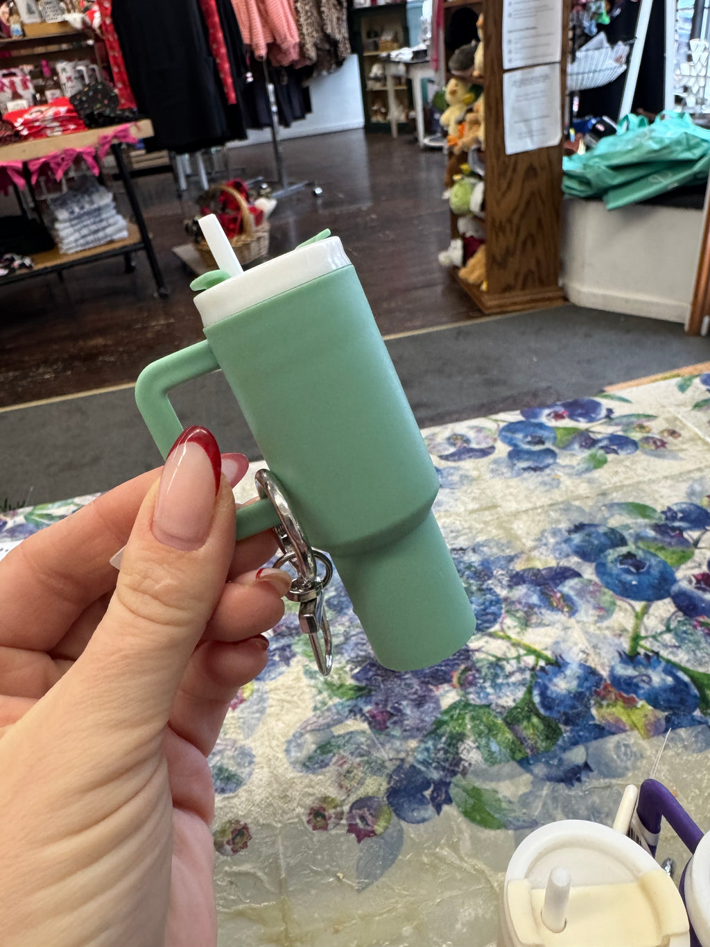 Tumblr Chapstick Keychain