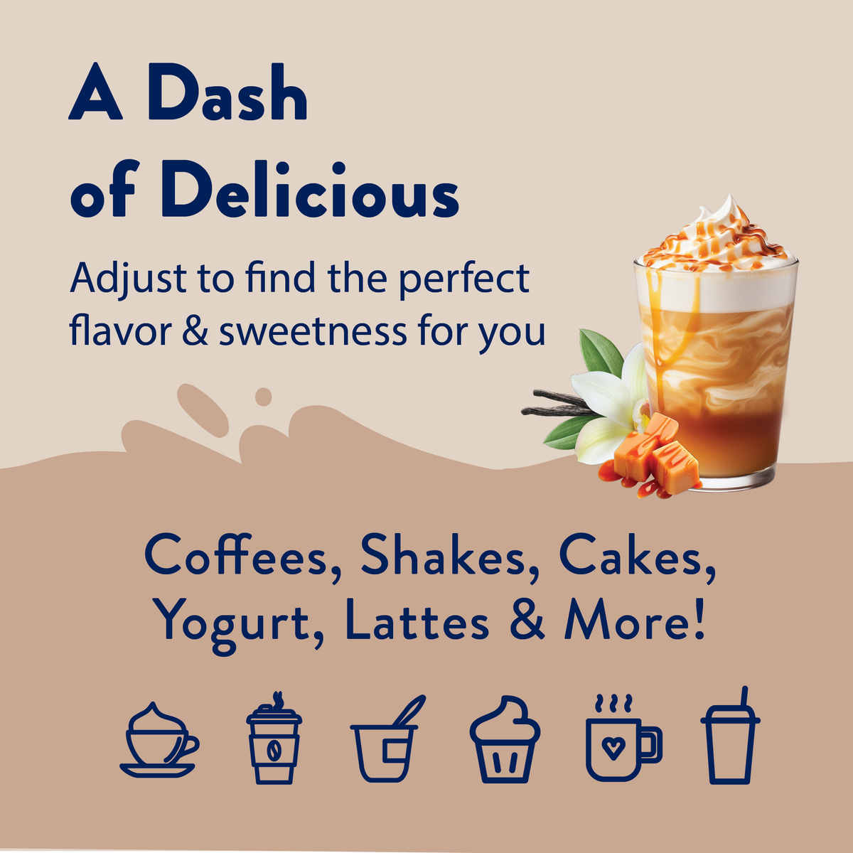 Sugar Free Vanilla Caramel Creme Syrup
