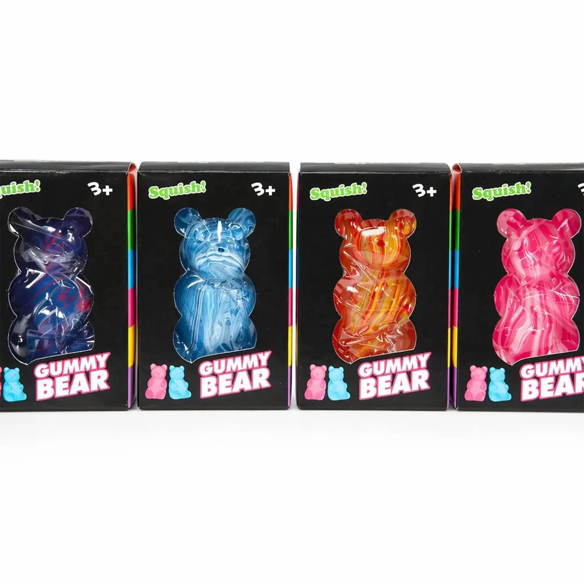Swirl Gummy Bears Light Up Squish