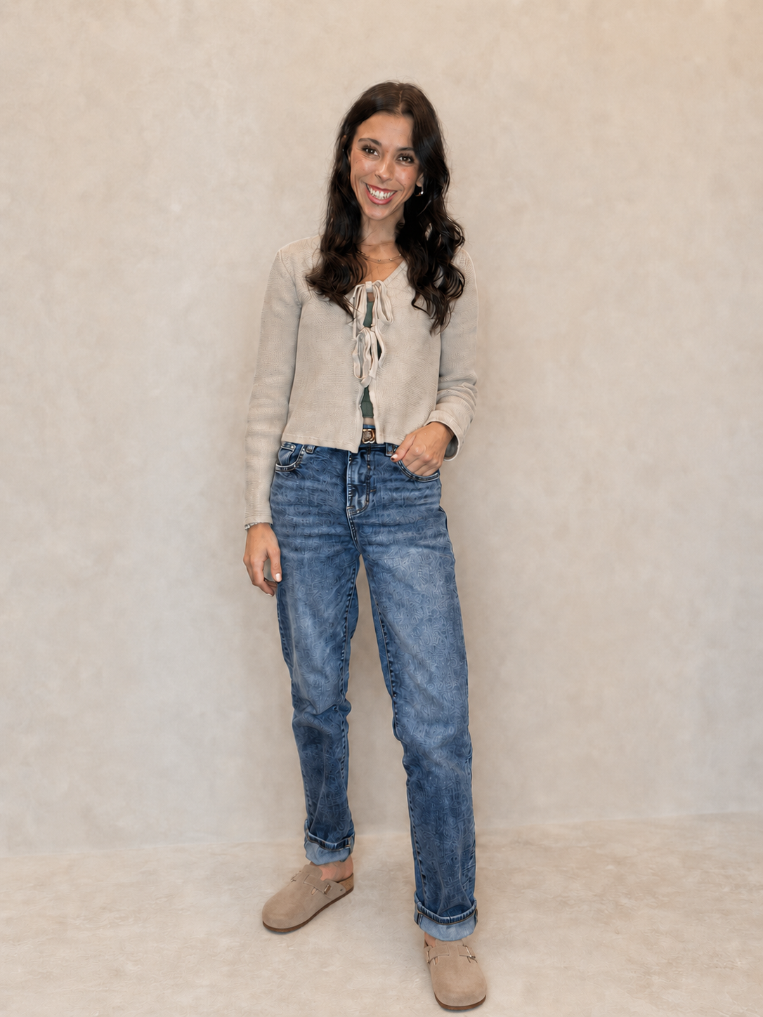 The Classic Cuff Straight Denim