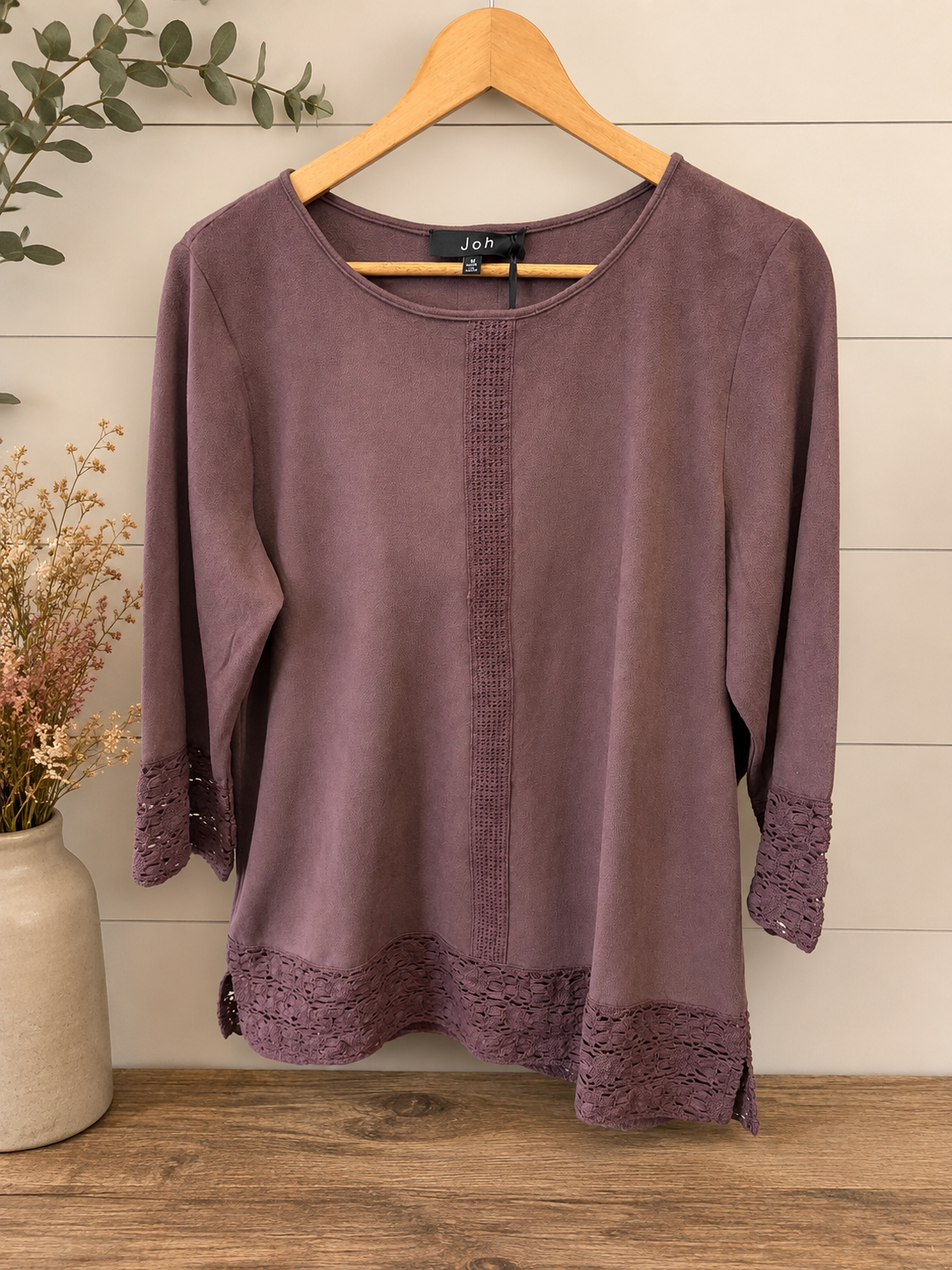 Cabernet Lace Top