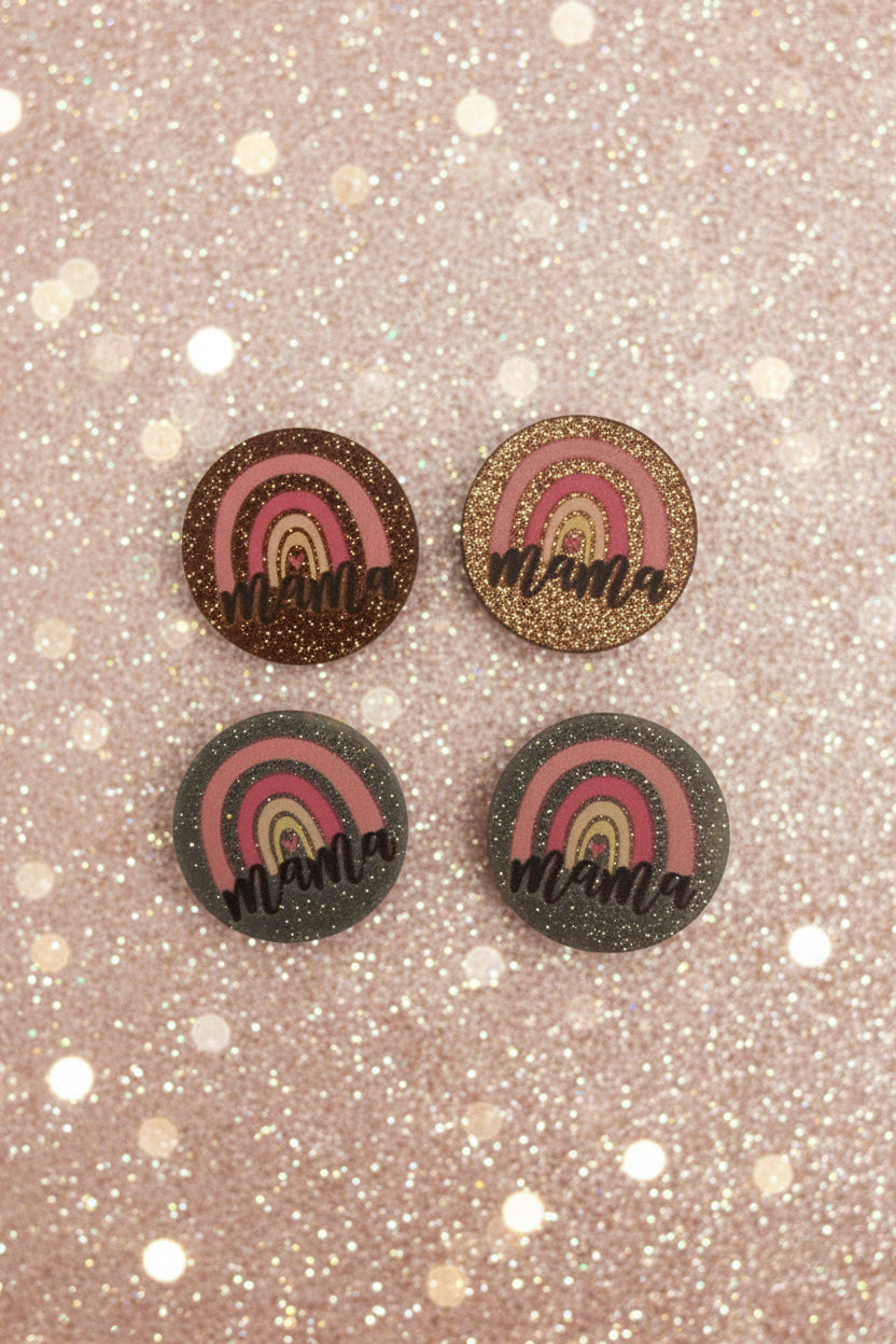 Glitter Mama Earrings