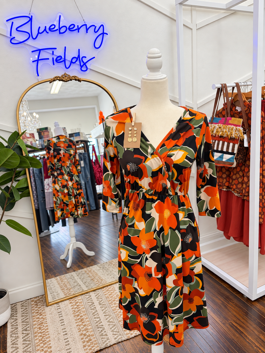 Oakley Fall Wrap Dress