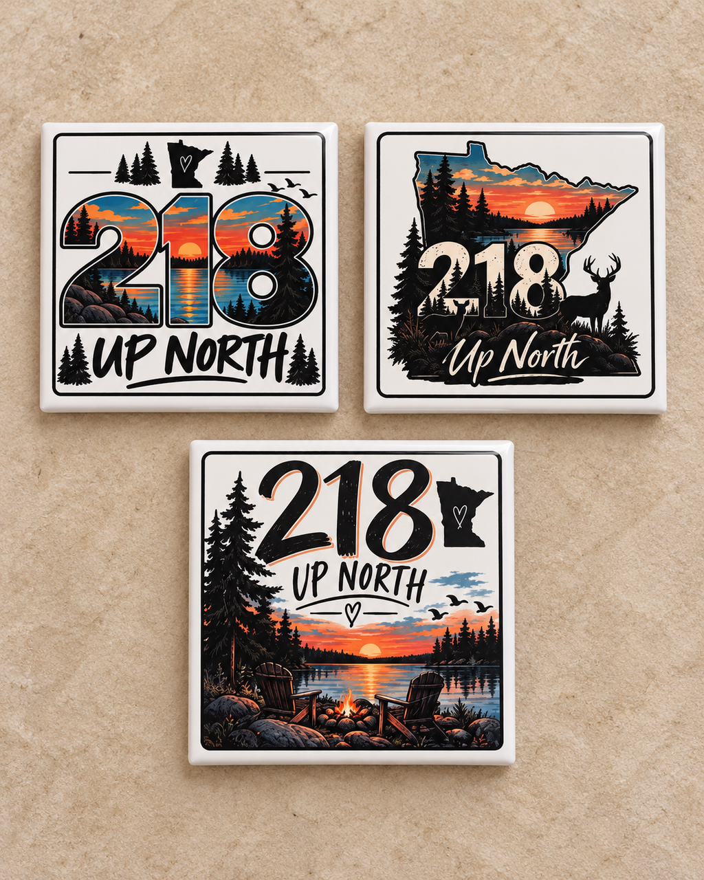 218 Up North Magnet