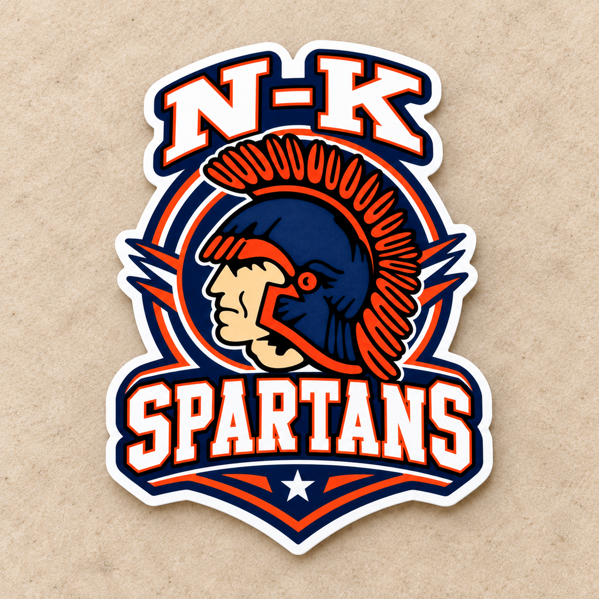 N-K Spartans Magnet