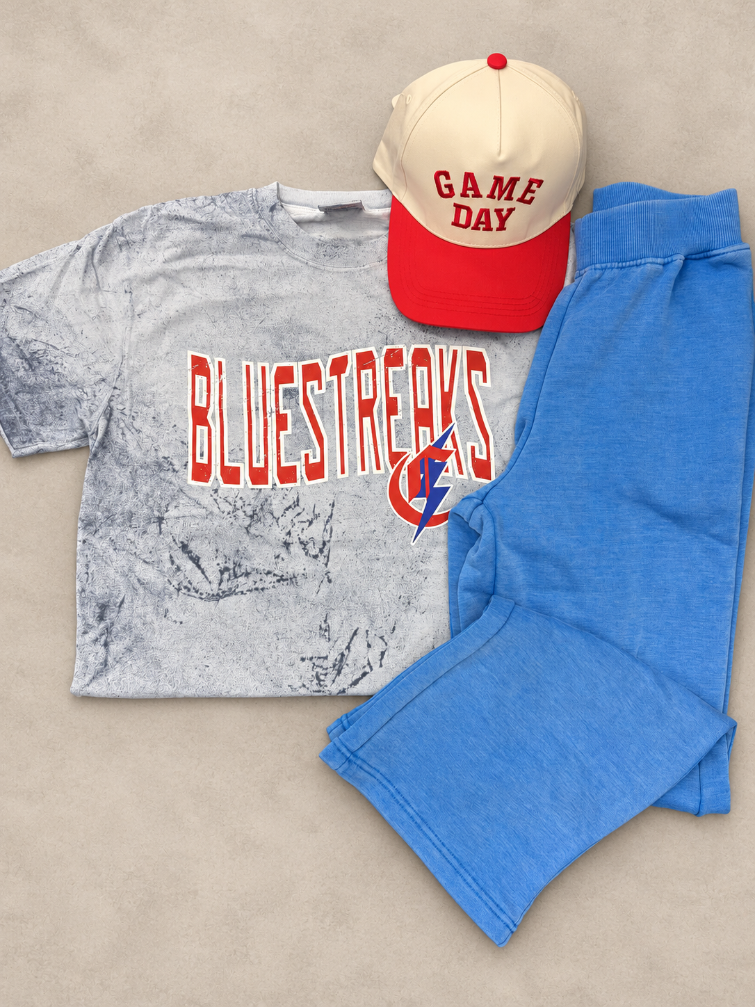 Vintage Mineral Washed Bluestreaks Spirit Shirt