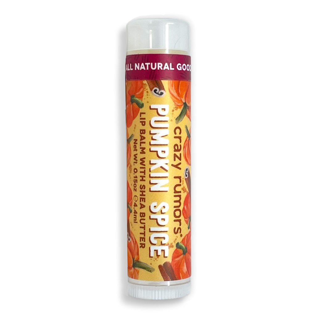 All Natural, Vegan Pumpkin Spice Lip Balm - Seasonal