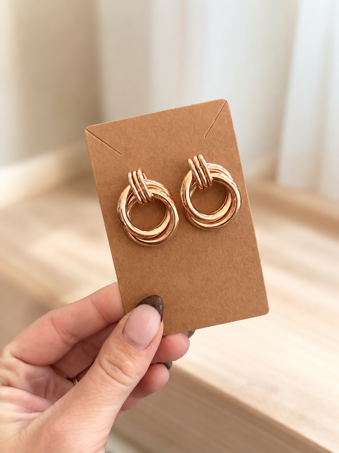 In The Loop Interlocking Earrings