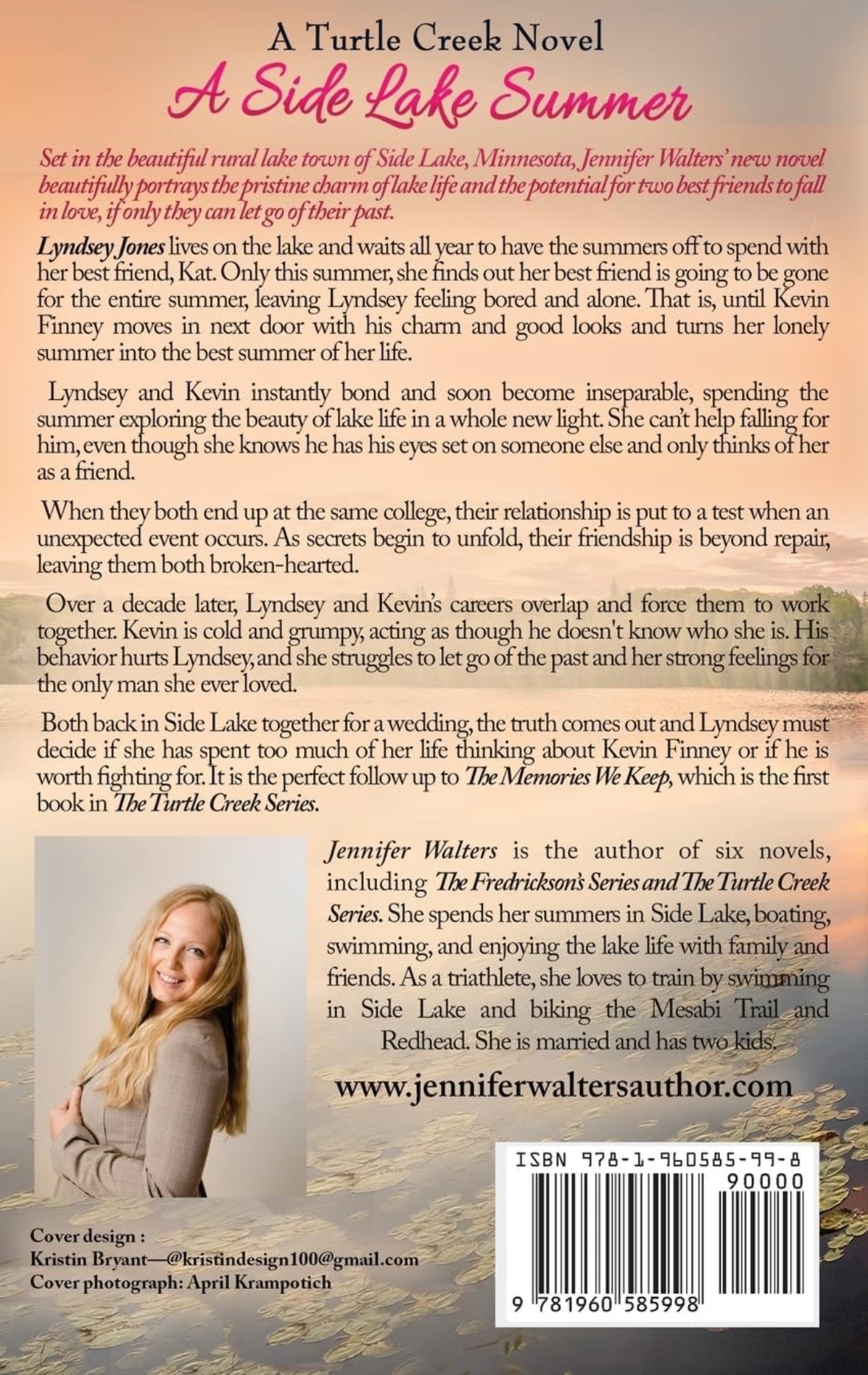 A Side Lake Summer by Jennifer Walters