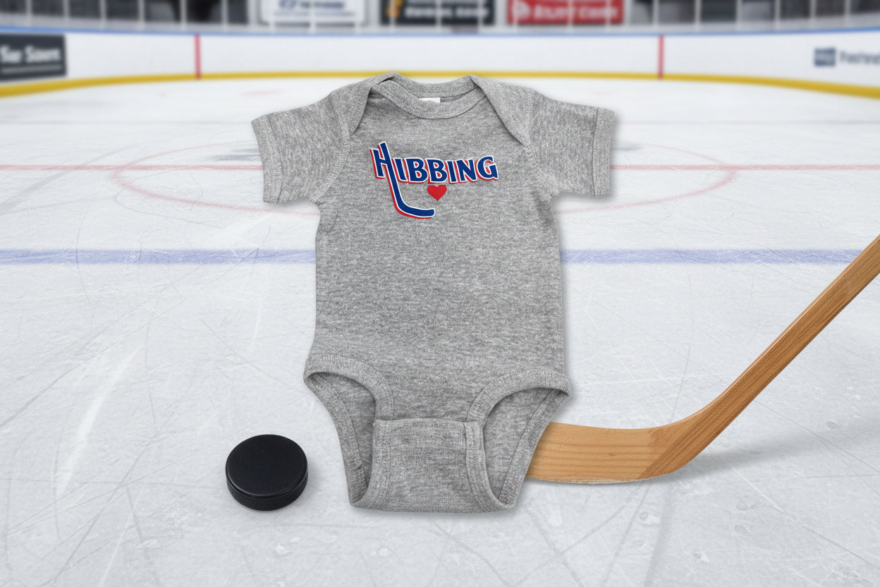 Hibbing ❤️Hockey Onesie