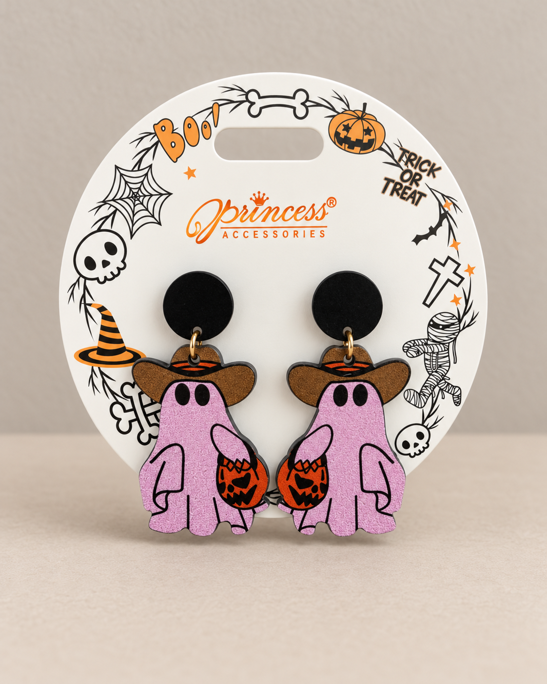 Cow”boo” Ghost Earrings!