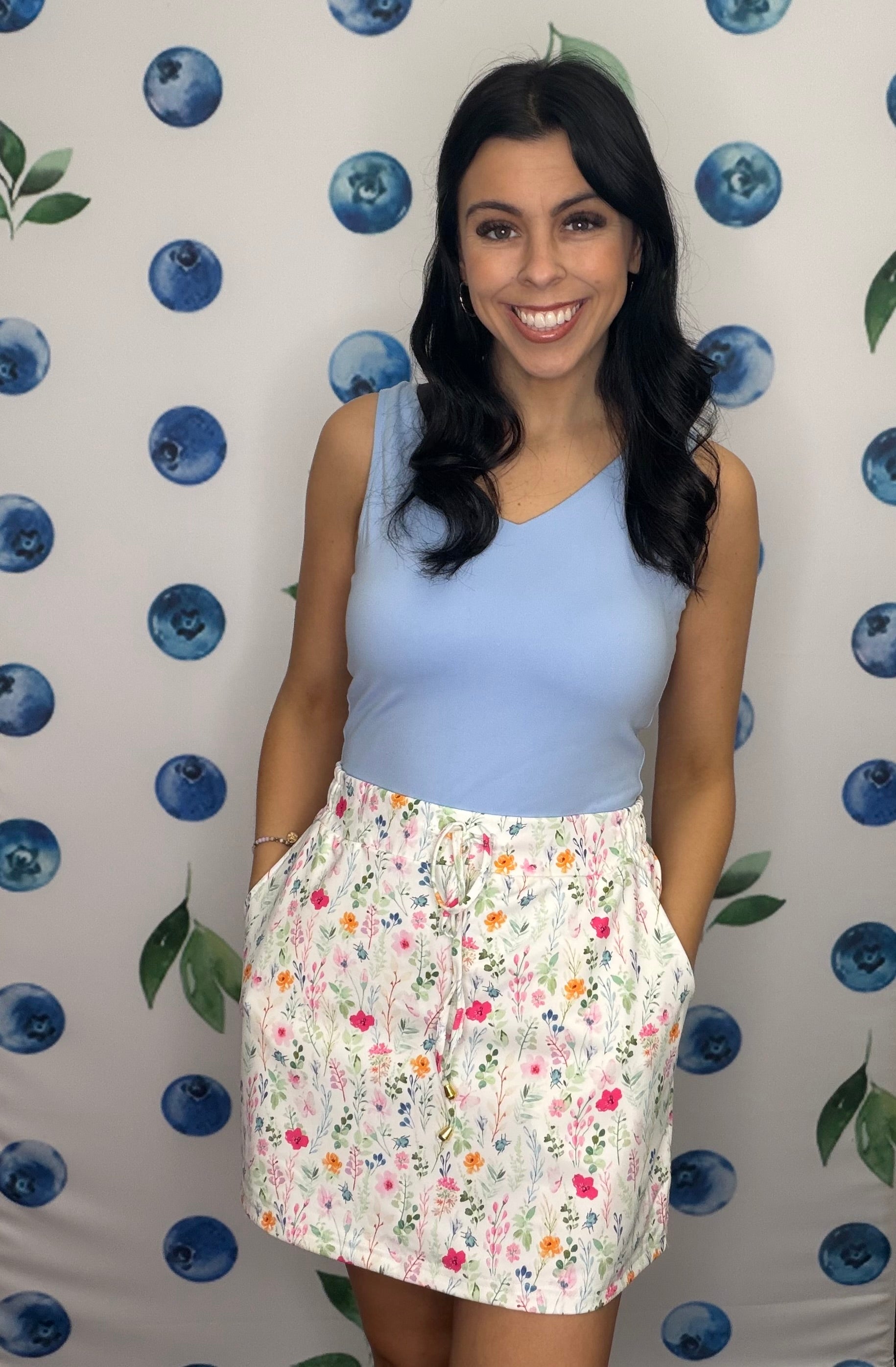 Spring Bloom Skort