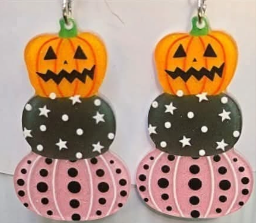 Pumpkin Stacker Earrings