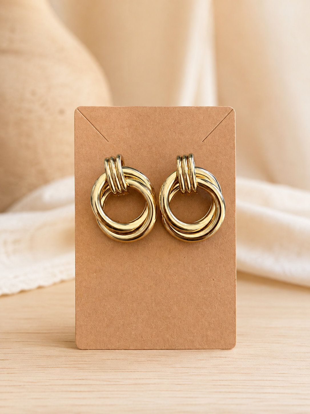 In The Loop Interlocking Earrings