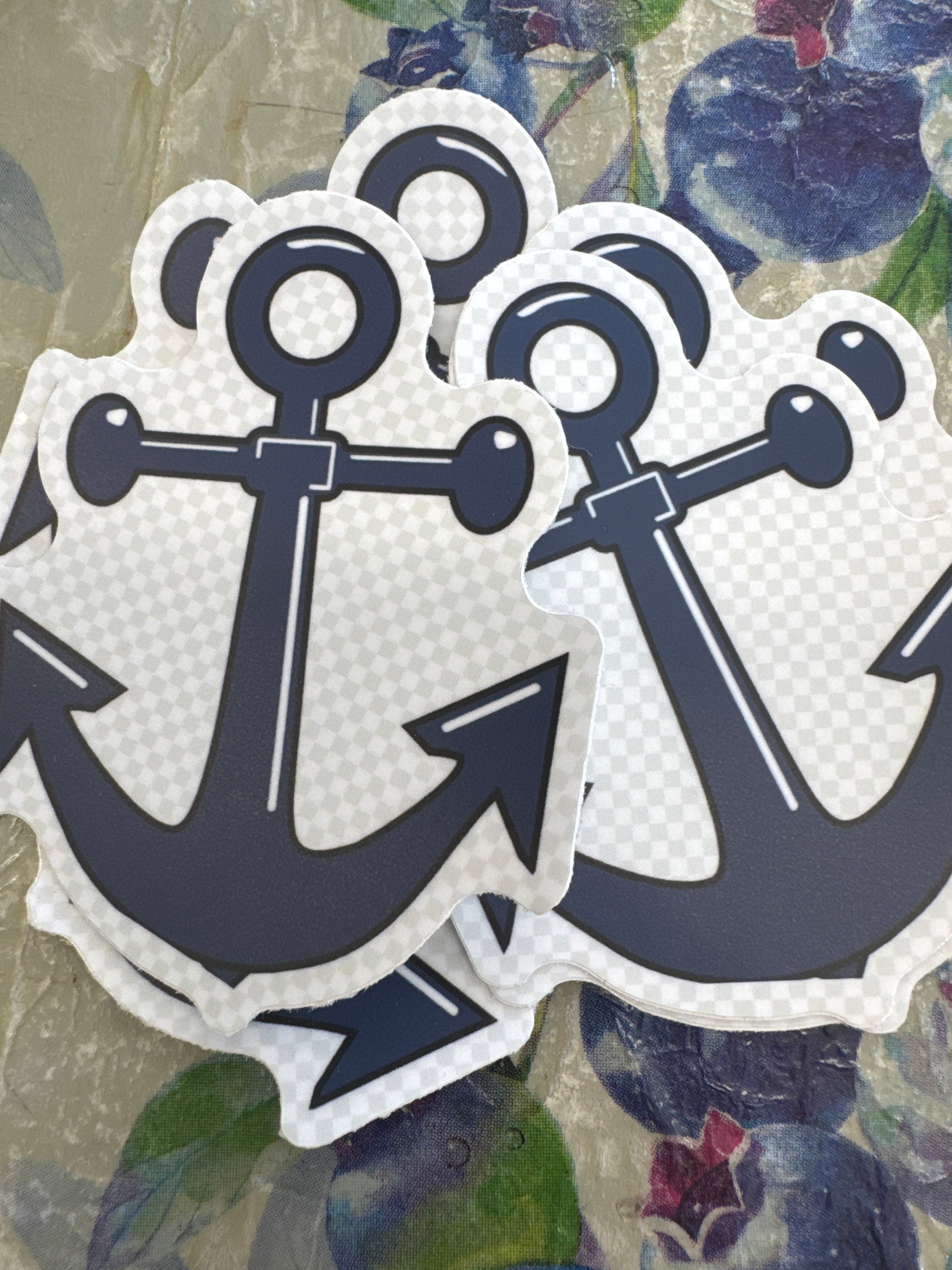 Navy Anchor Sticker