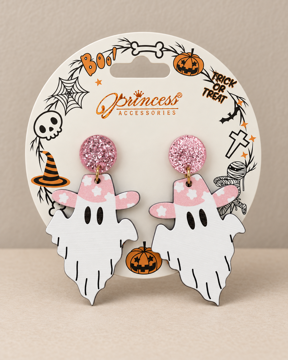 Cow”boo” Ghost Earrings!