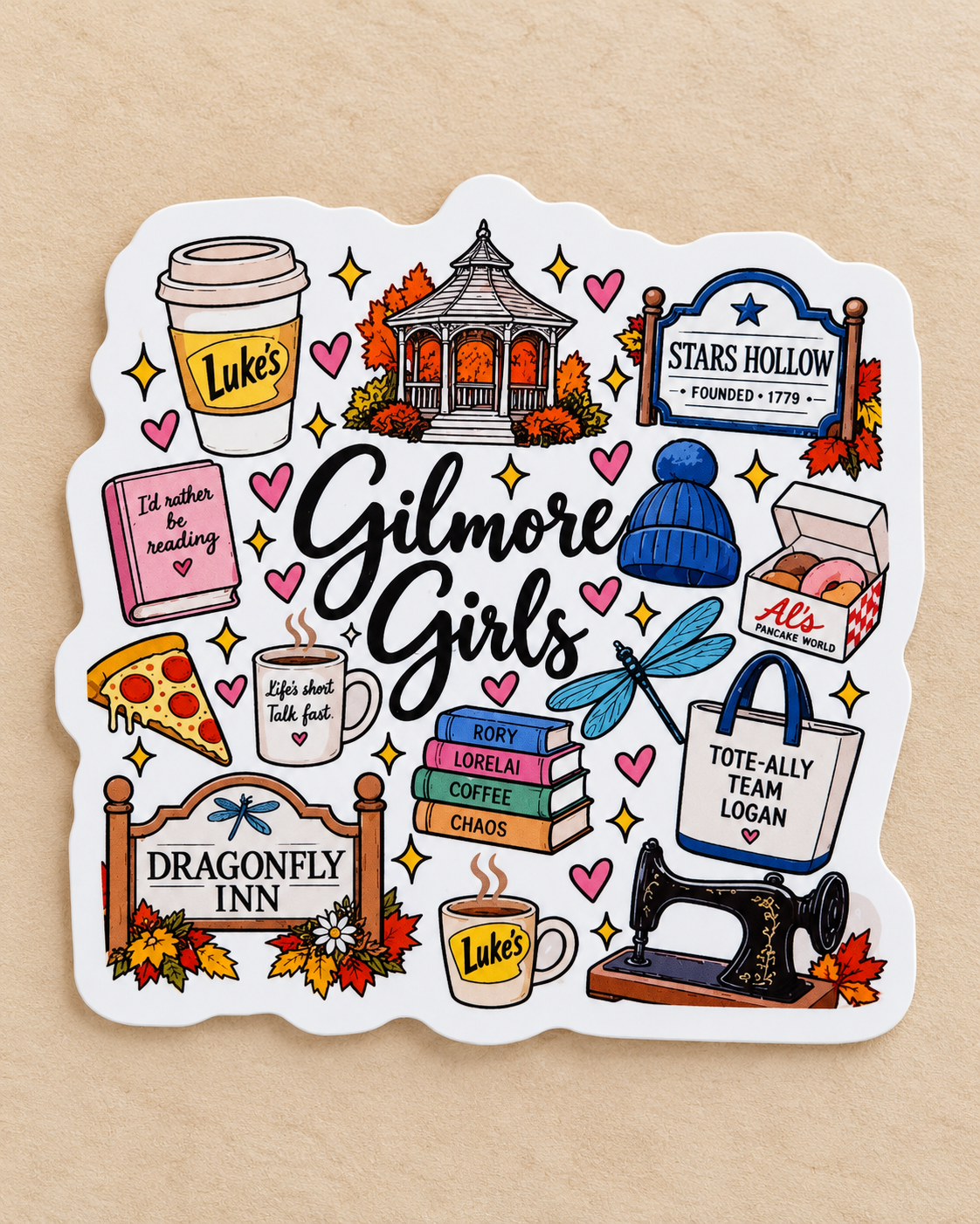 A Little Piece of Stars Hollow Sticker