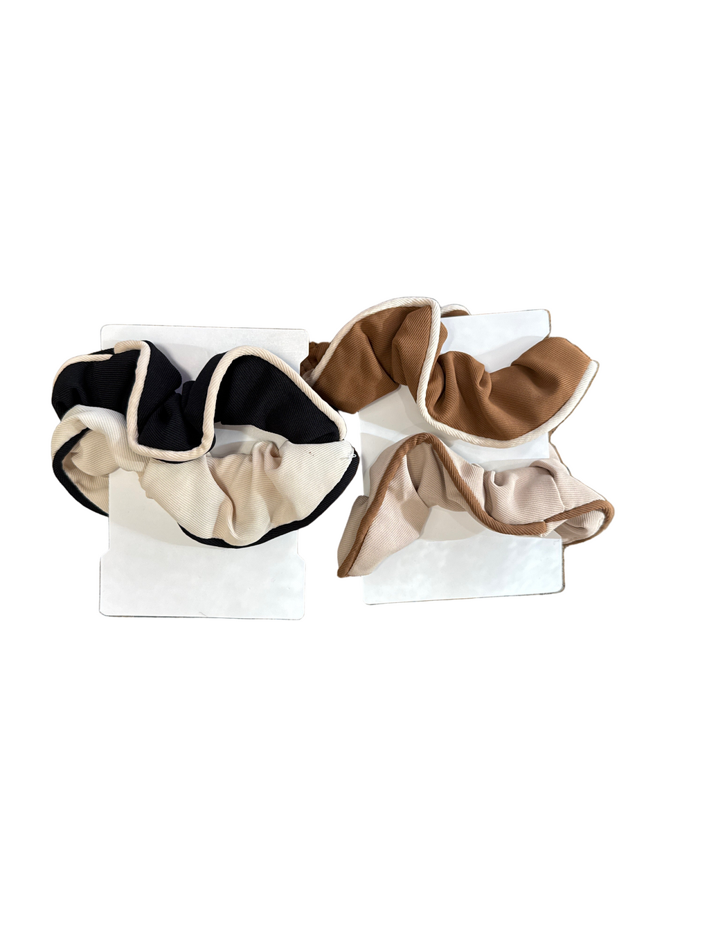 Neutral Duo Scrunchies