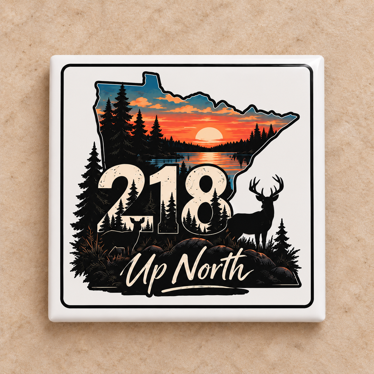 218 Up North Magnet