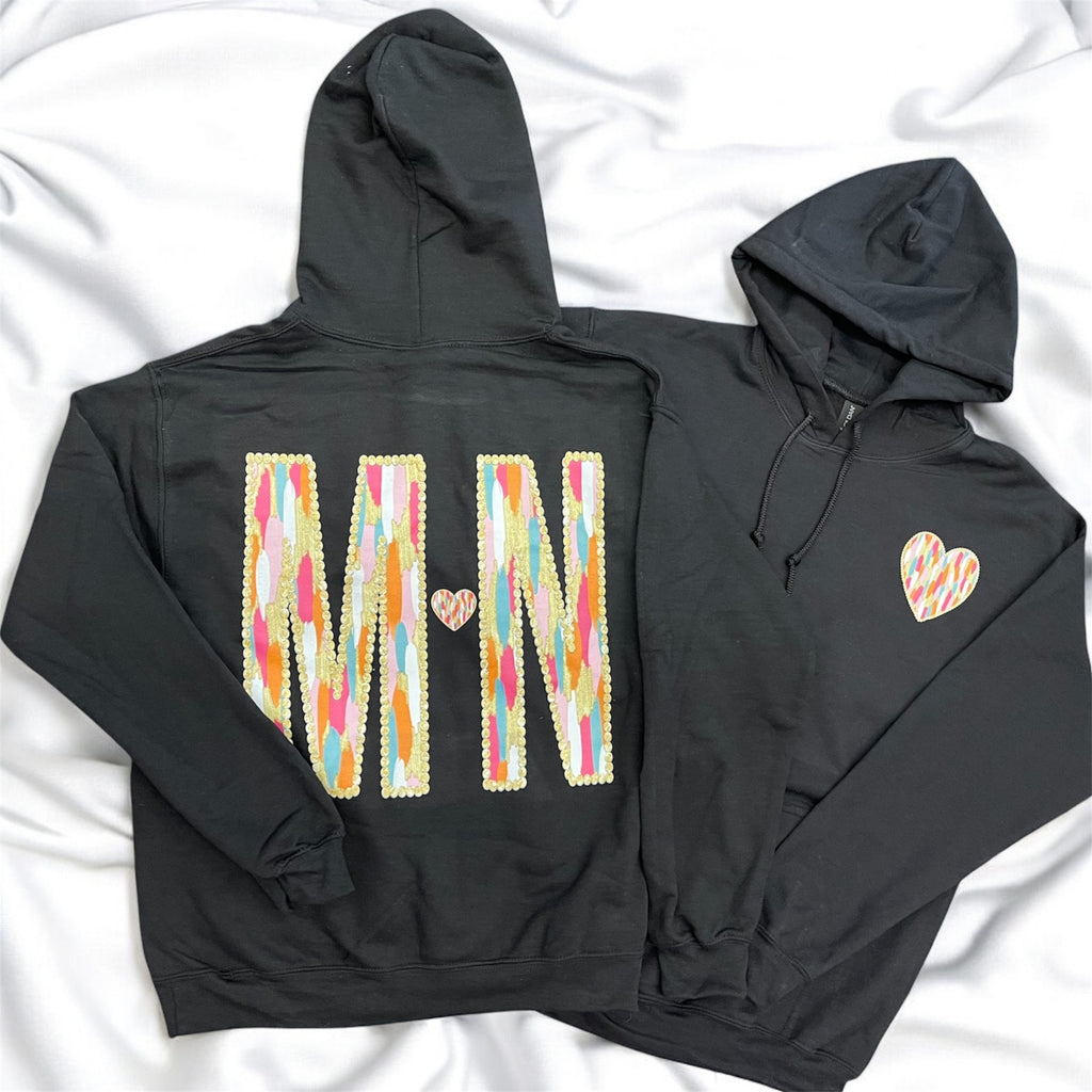 Bright Brush Strokes MN Hoody