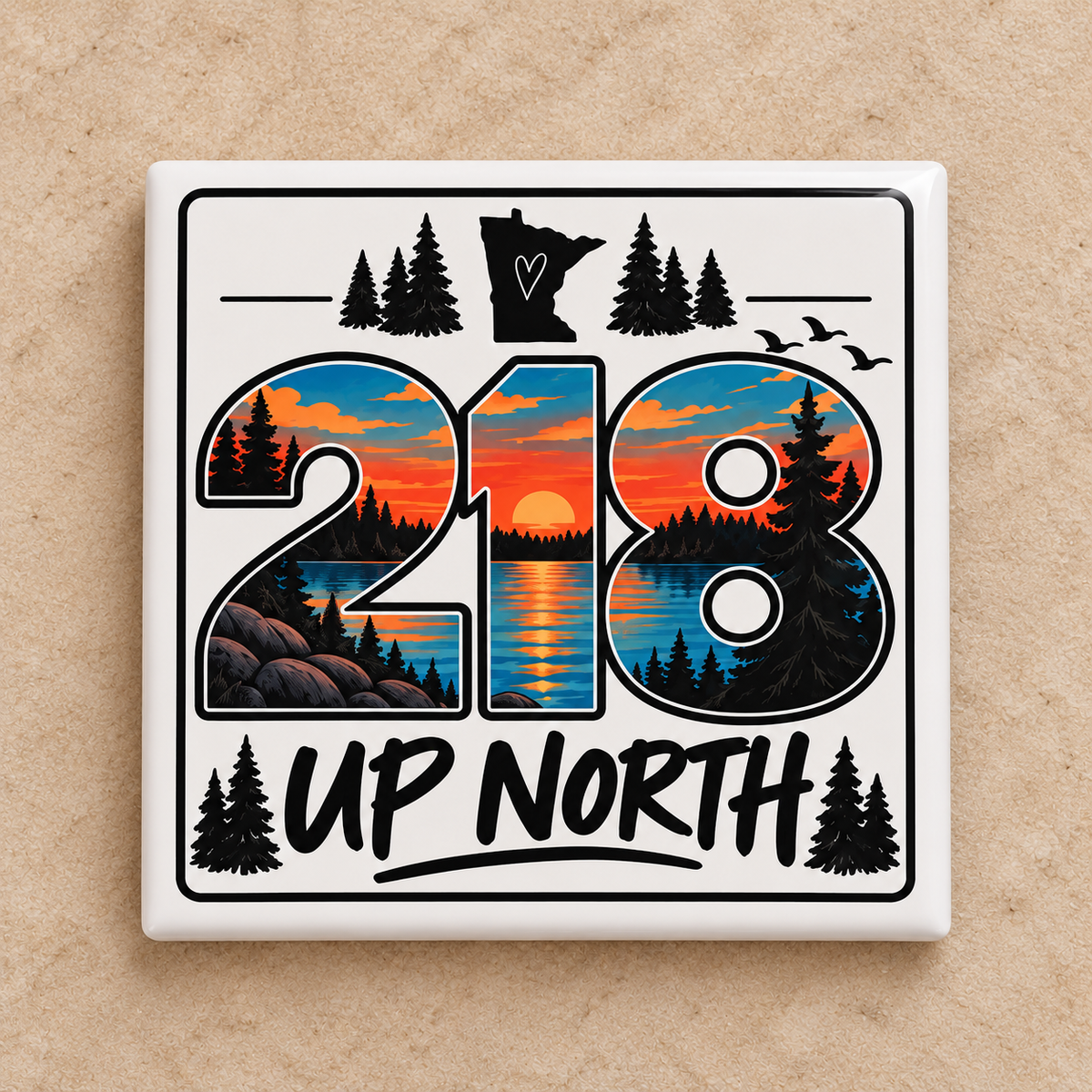 218 Up North Magnet