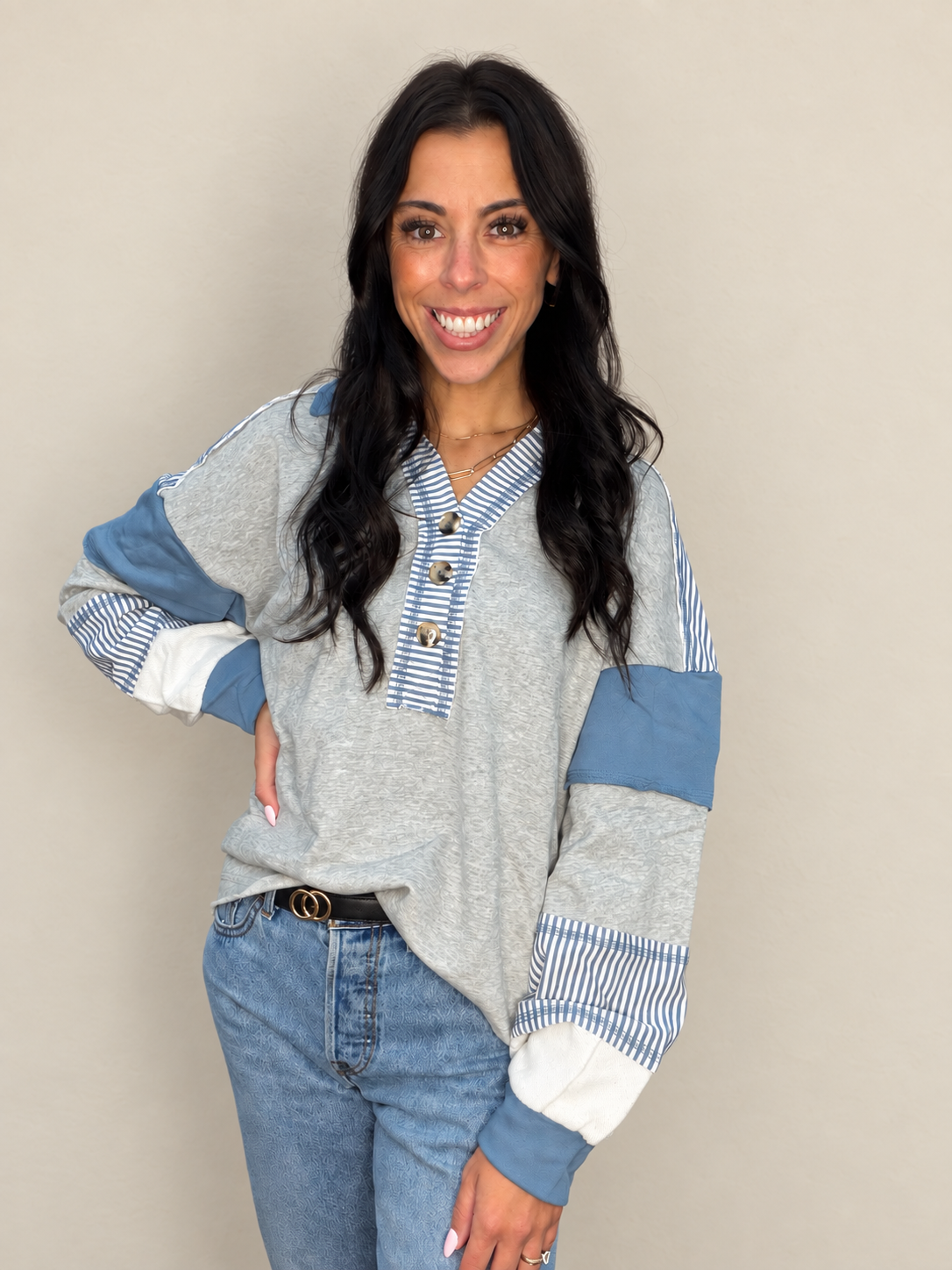 Better In Blue Henley