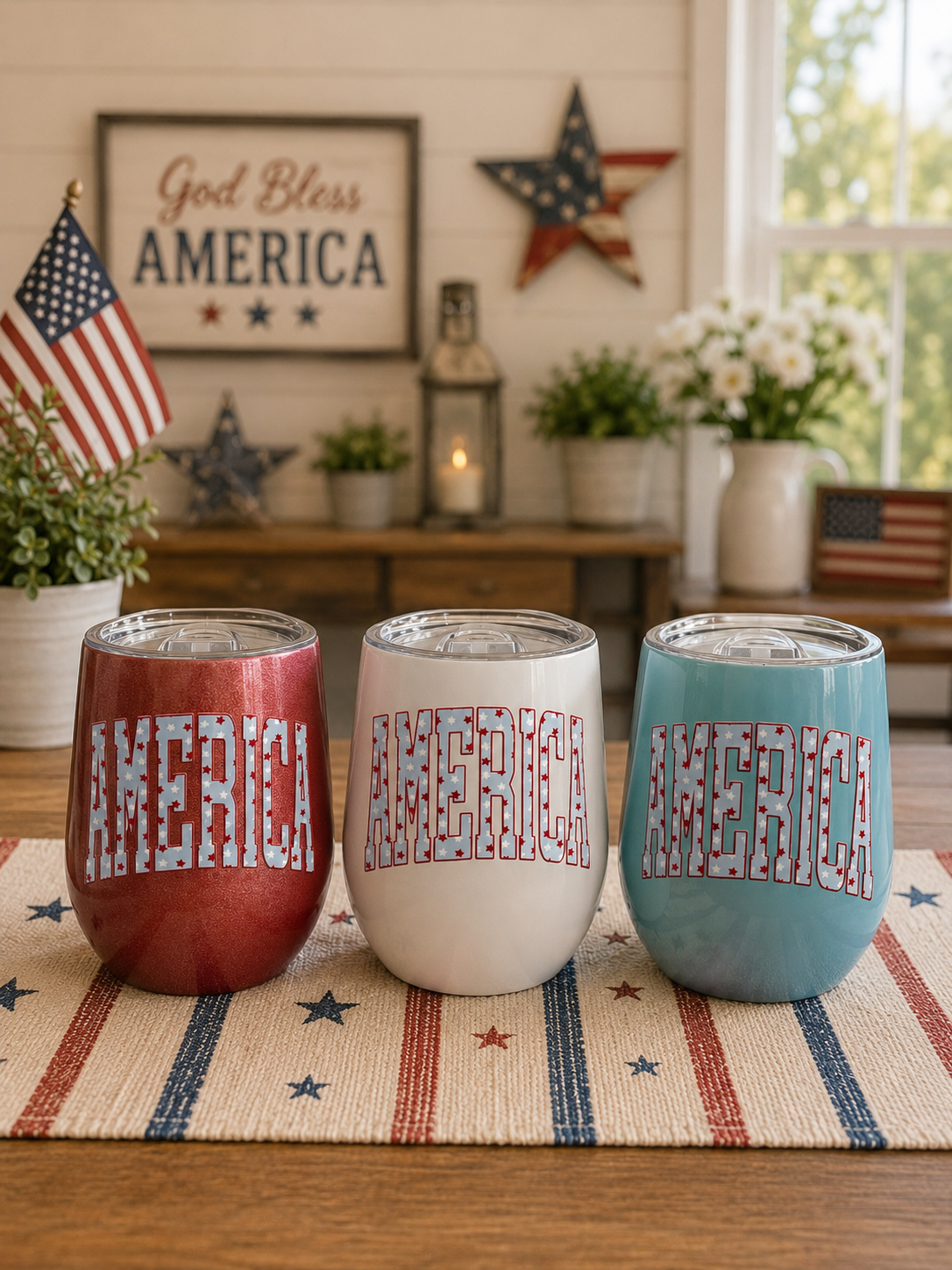 America Drink Tumbler