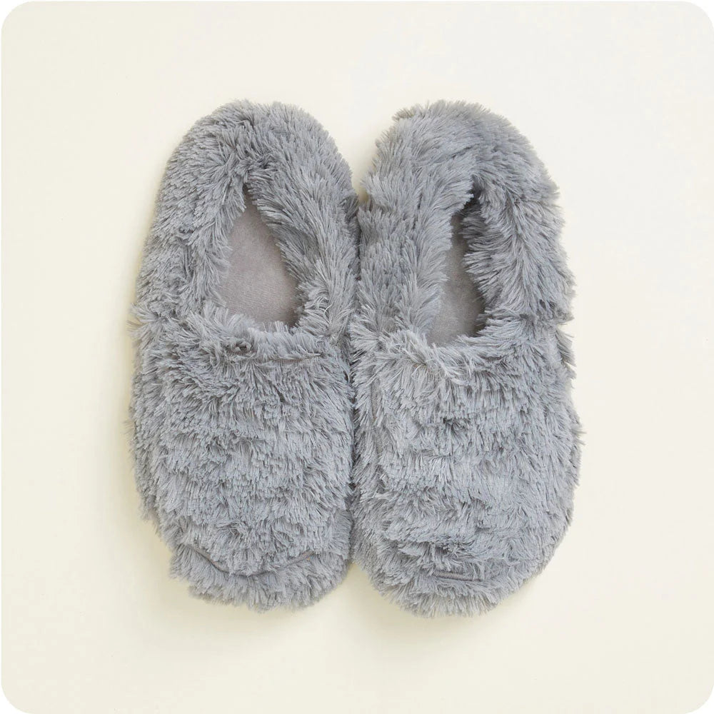 Grey Warmies Slippers