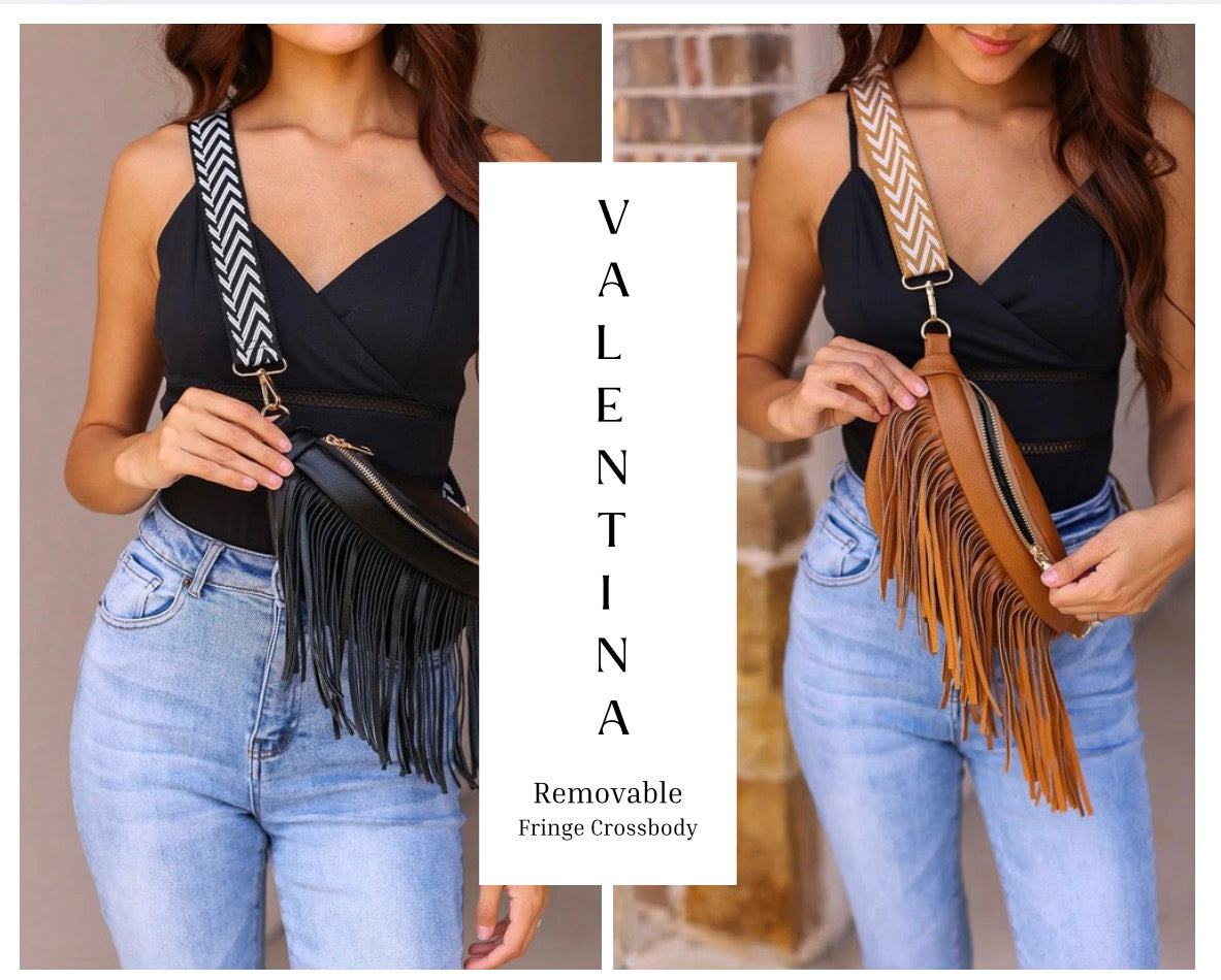 Valentina Fringe Sling Bag